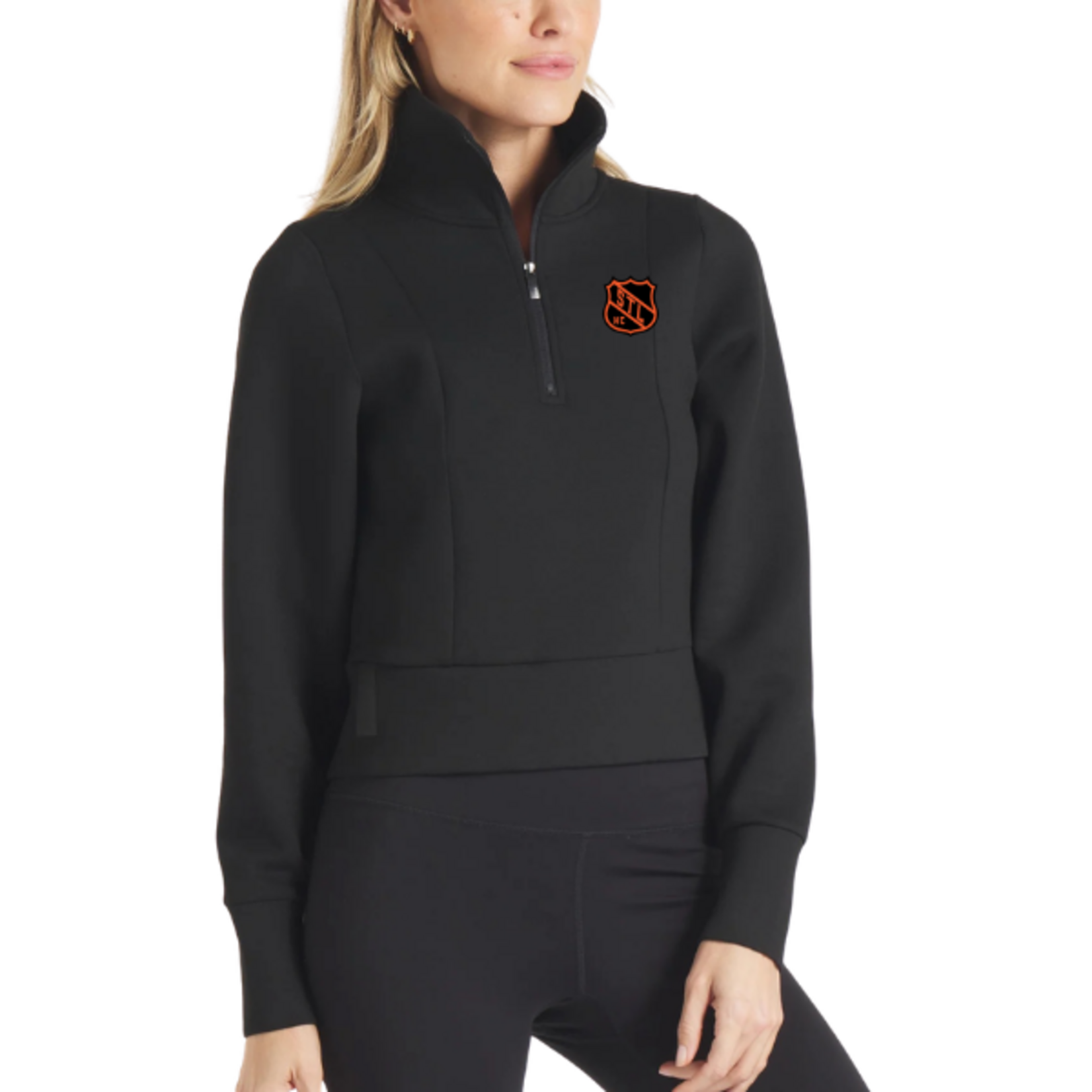 UNRL Hockey Club UNRL LuxBreak Half-Zip Pullover (WOMENS) Black