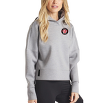 UNRL Pekin LuxBreak Oversized Hoodie (WOMENS) GREY