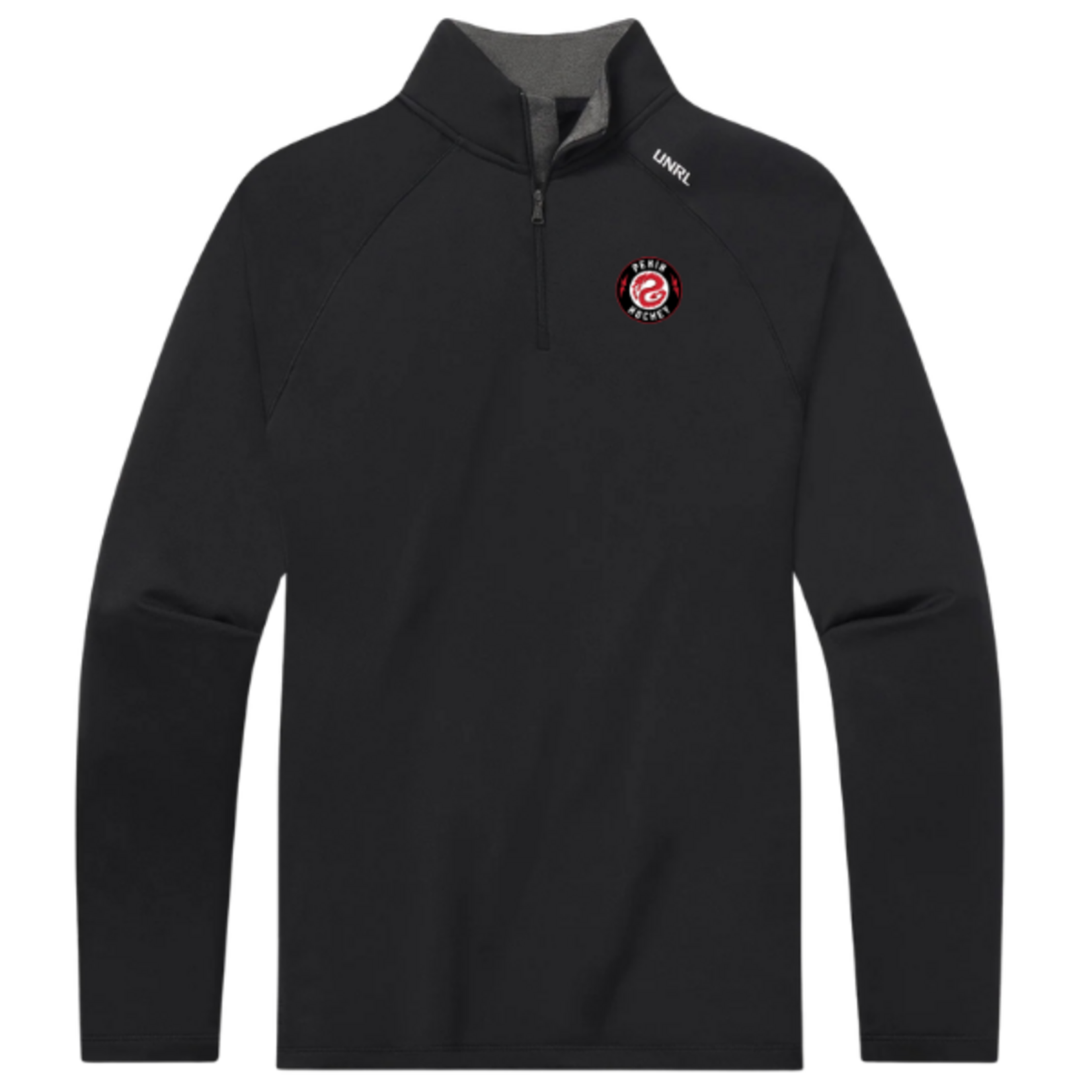 UNRL Pekin UNRL Interlock 1/4 Zip (BLACK) SENIOR