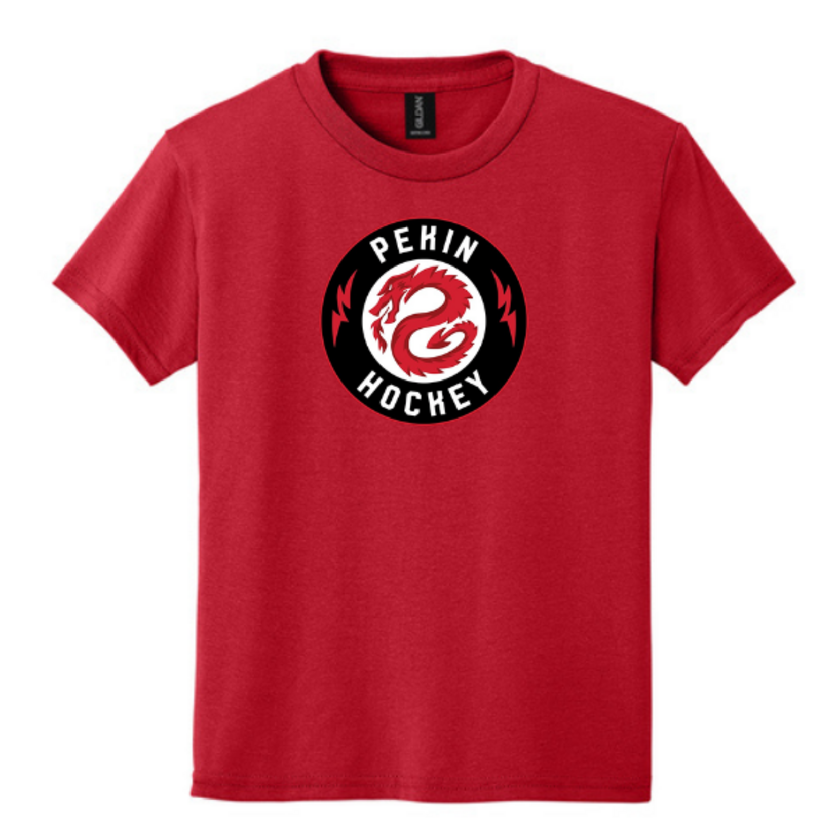 Pekin Gildan 50/50 Blend T-Shirt (SENIOR) RED