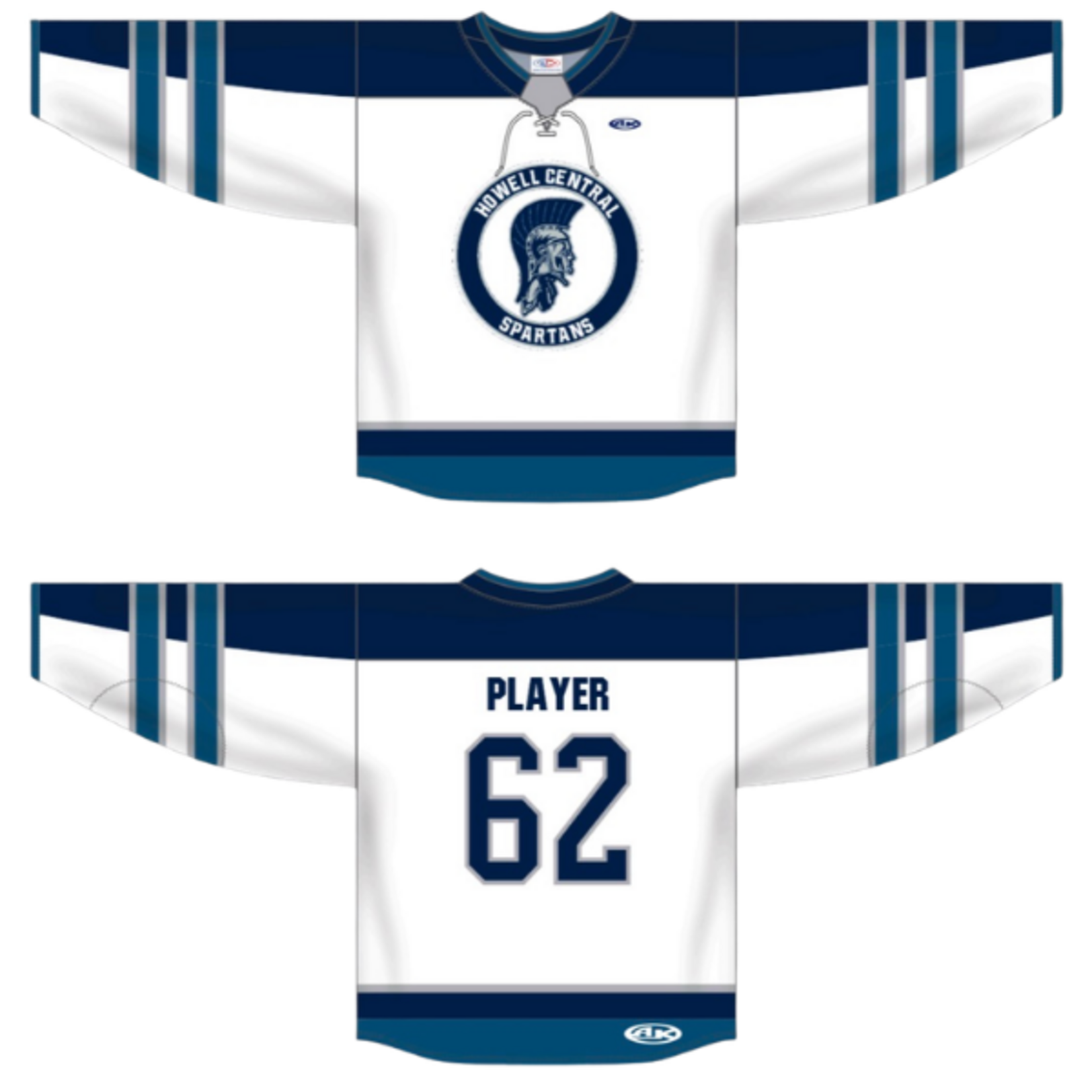 AK Francis Howell Central B Team Jersey (WHITE)