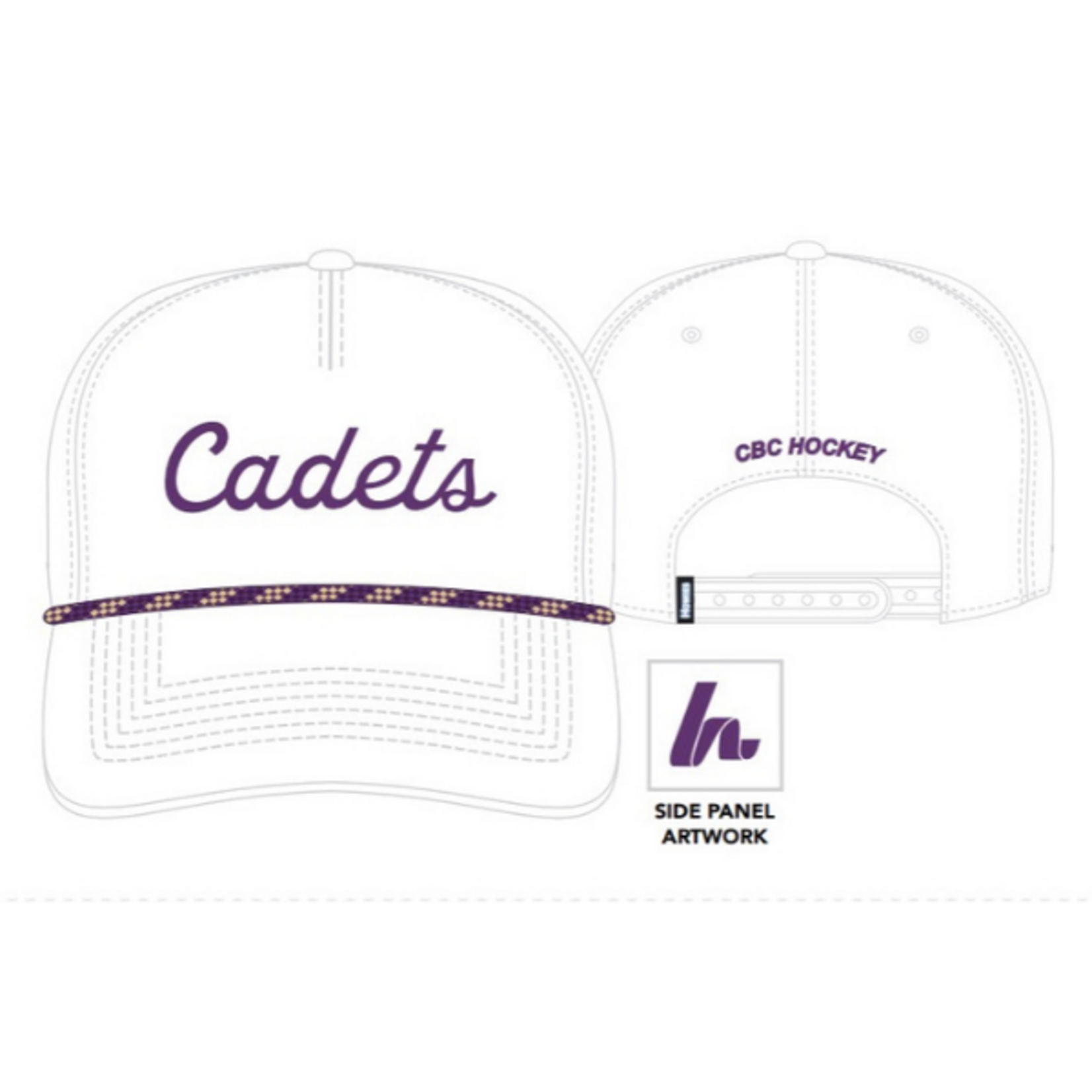Howies CBC Cadets Custom Tour Lid (WHITE)