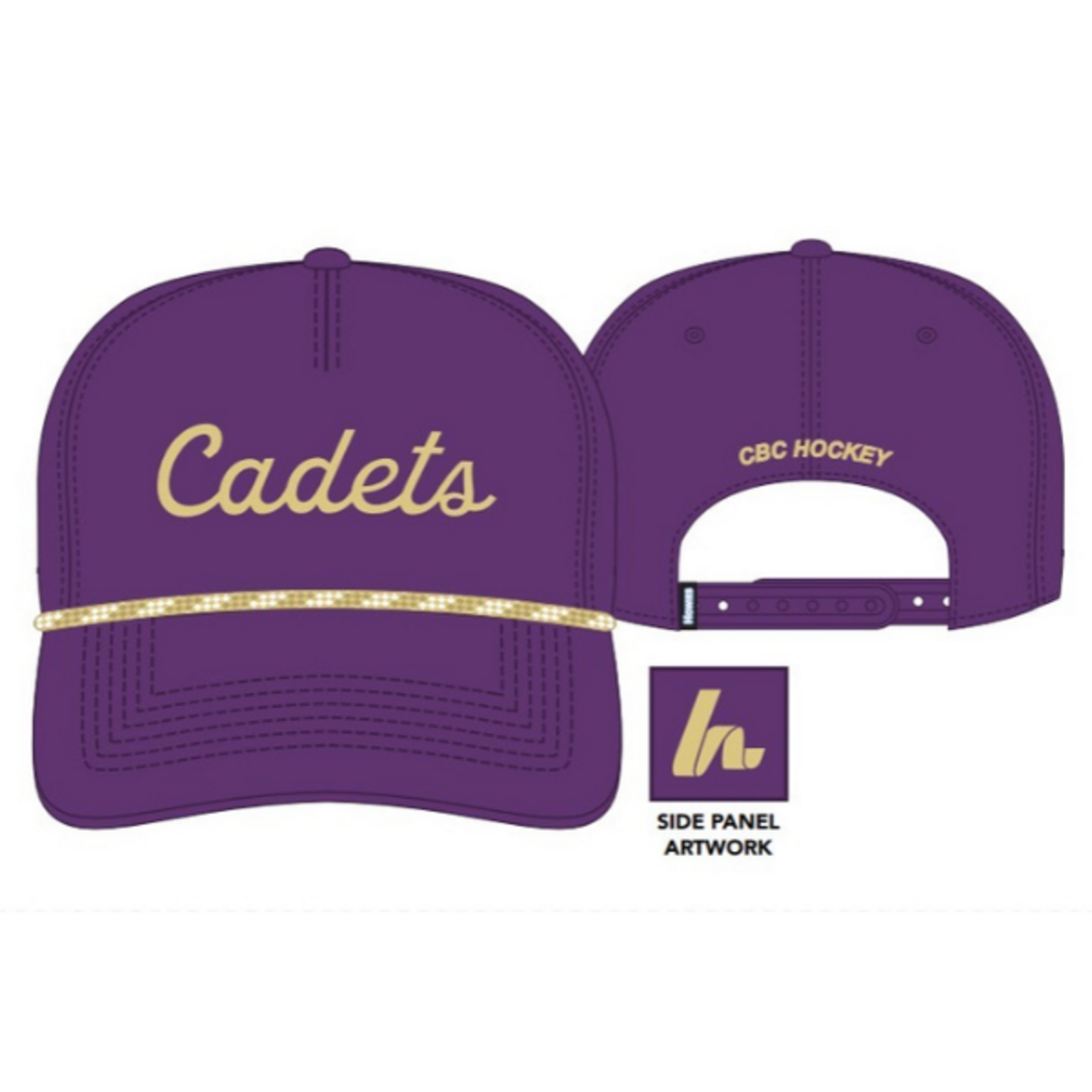 Howies CBC Cadets Custom Tour Lid (PURPLE)