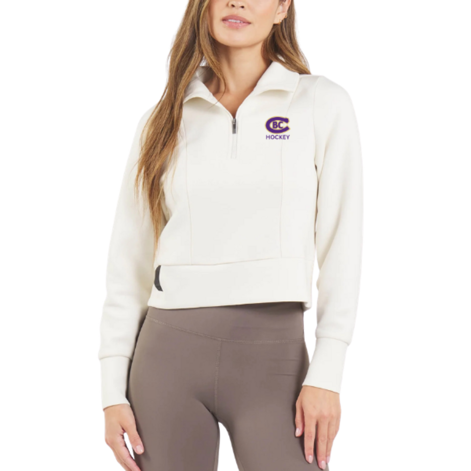 UNRL CBC UNRL LuxBreak Half-Zip Pullover (WOMENS) Coconut