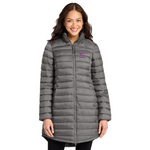 CBC Horizon Puffy Long Jacket (WOMENS) Grey