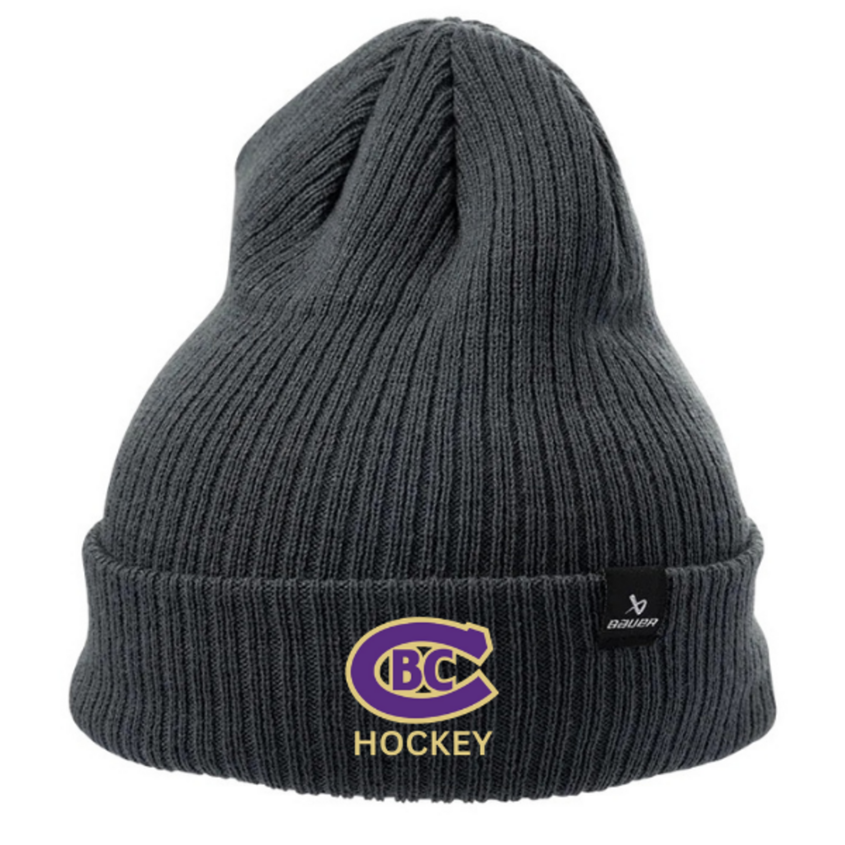 Bauer CBC Bauer S24 Ribbed Toque (GREY)