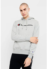 CHAMPION HOODIE CHAMPION MENS SCRIPT OXFORD HEATHER