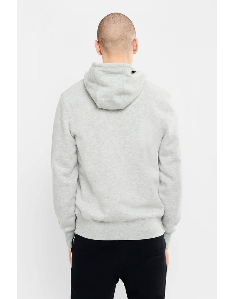 CHAMPION HOODIE CHAMPION MENS SCRIPT OXFORD HEATHER