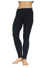 BAMBOO TIGHTS BAMBOO WOMENS FULL LENGTH BLACK