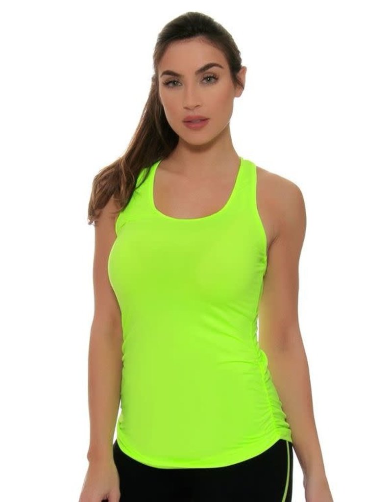 NEW BALANCE SINGLET NEW BALANCE WOMENS PERFECT LIME WT63102