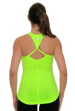 NEW BALANCE SINGLET NEW BALANCE WOMENS PERFECT LIME WT63102