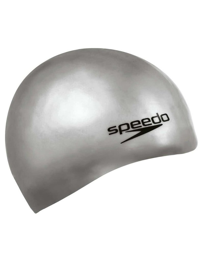 SPEEDO SWIM CAP SPEEDO SILICONE SILVER