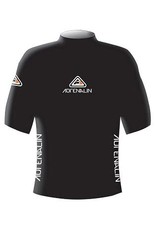 ADRENALINE RASH VEST MENS ADRENALINE SHORT SLEEVE BLACK