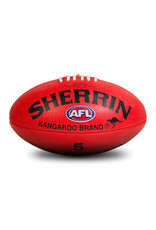 SHERRIN AFL BALL SHERRIN SYNTHETIC RED W1120