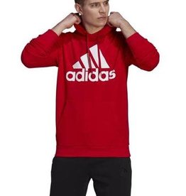 ADIDAS HOODIE ADIDAS MENS BL FL HD RED GM6968