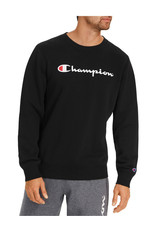 CHAMPION CREW CHAMPION MENS SCRIPT BLACK