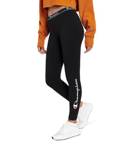 CHAMPION TIGHT CHAMPION WOMENS SCRIPT BLACK