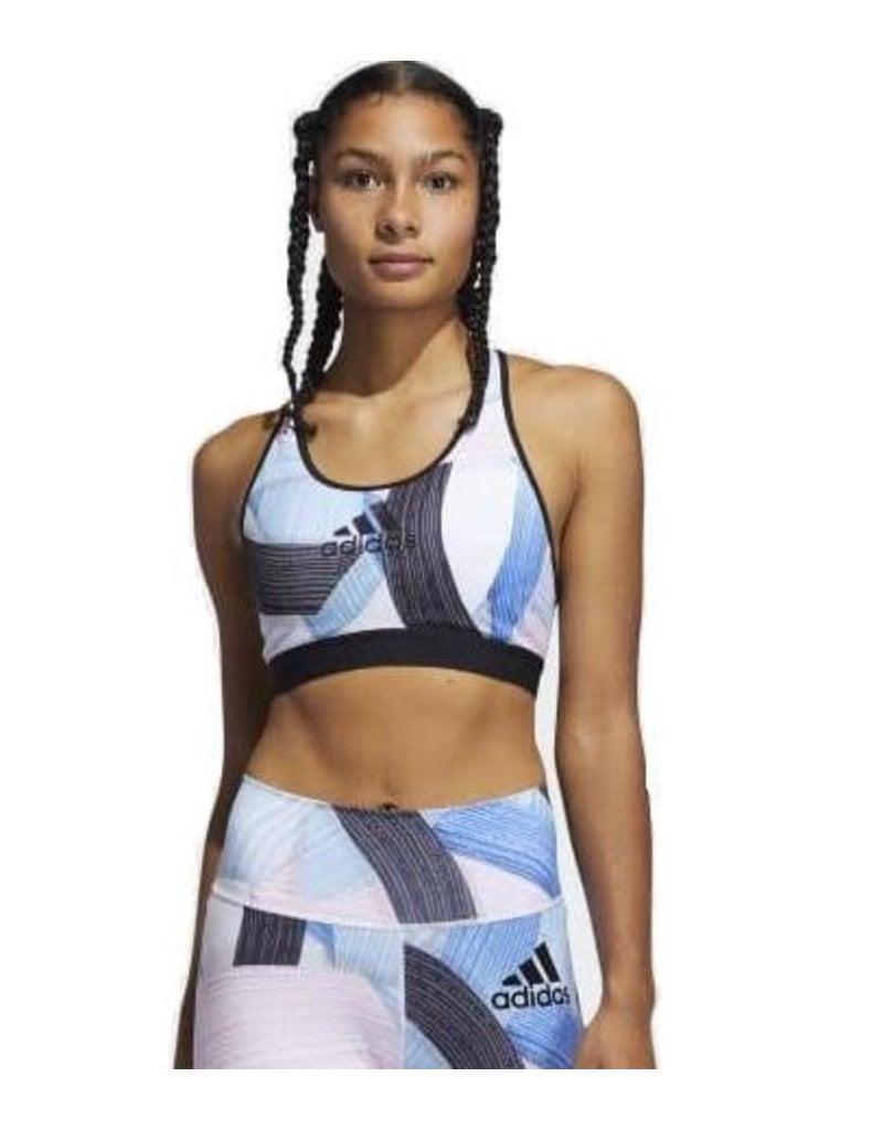 Adidas Women's Don't Rest Nina Sum Sports Bra Mesh Racerback GL4363 Size S  $40