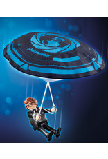 PLAYMOBIL THE MOVIE Rex Dasher with Parachute