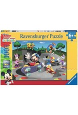 Mickey & Minnie: At the Skate Park (100 pc Puzzle)