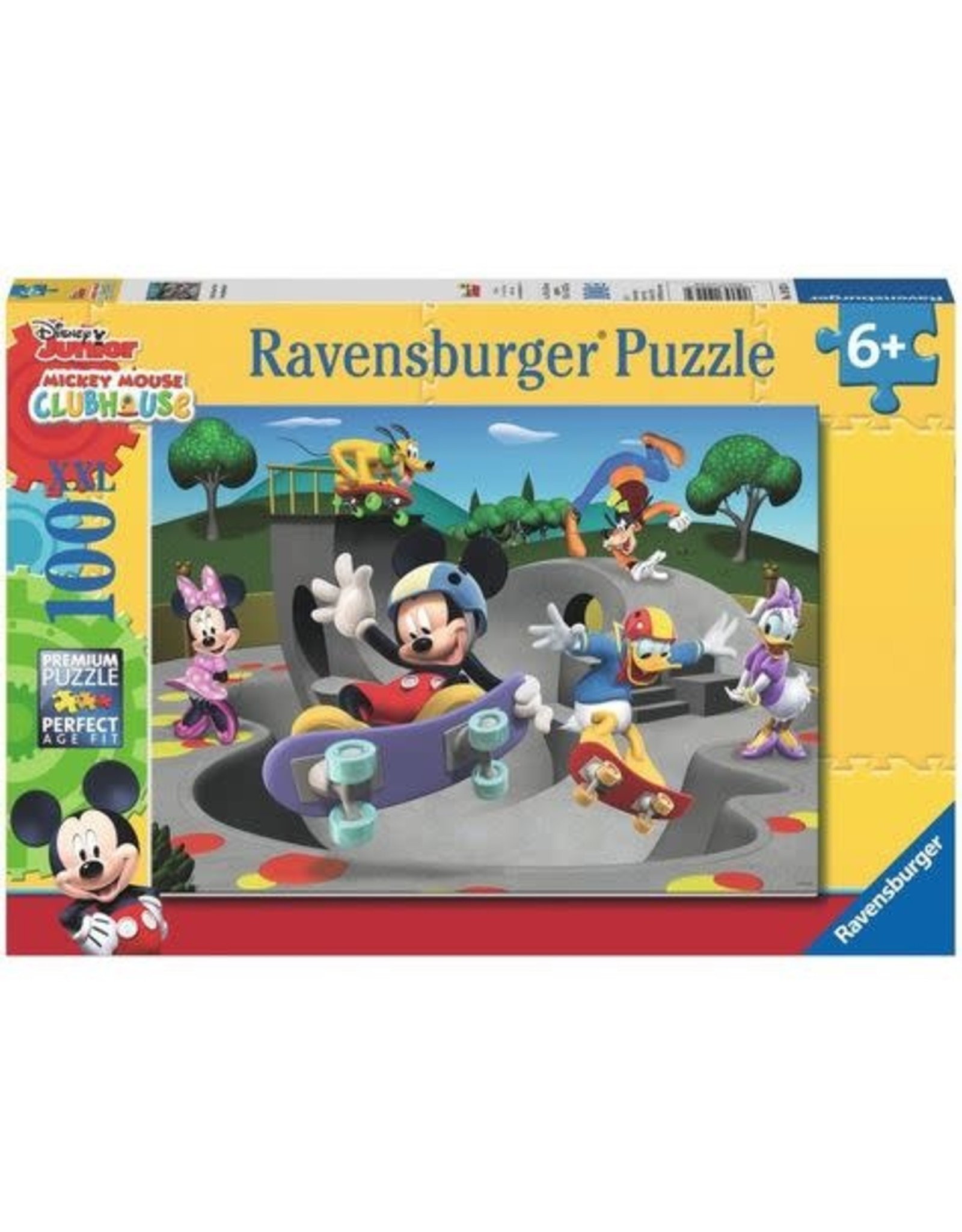 Mickey & Minnie: At the Skate Park (100 pc Puzzle)