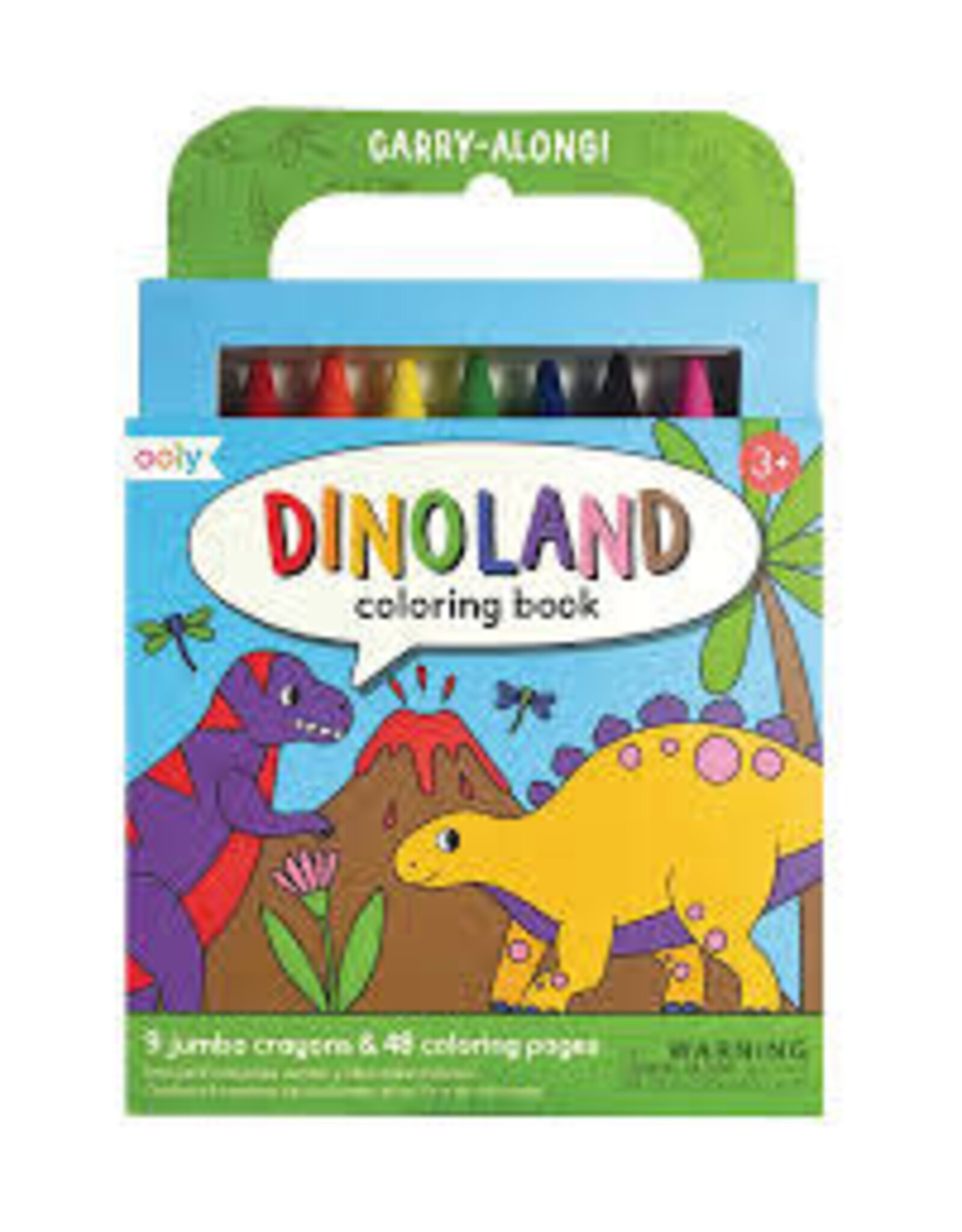 Carry along Dino coloring