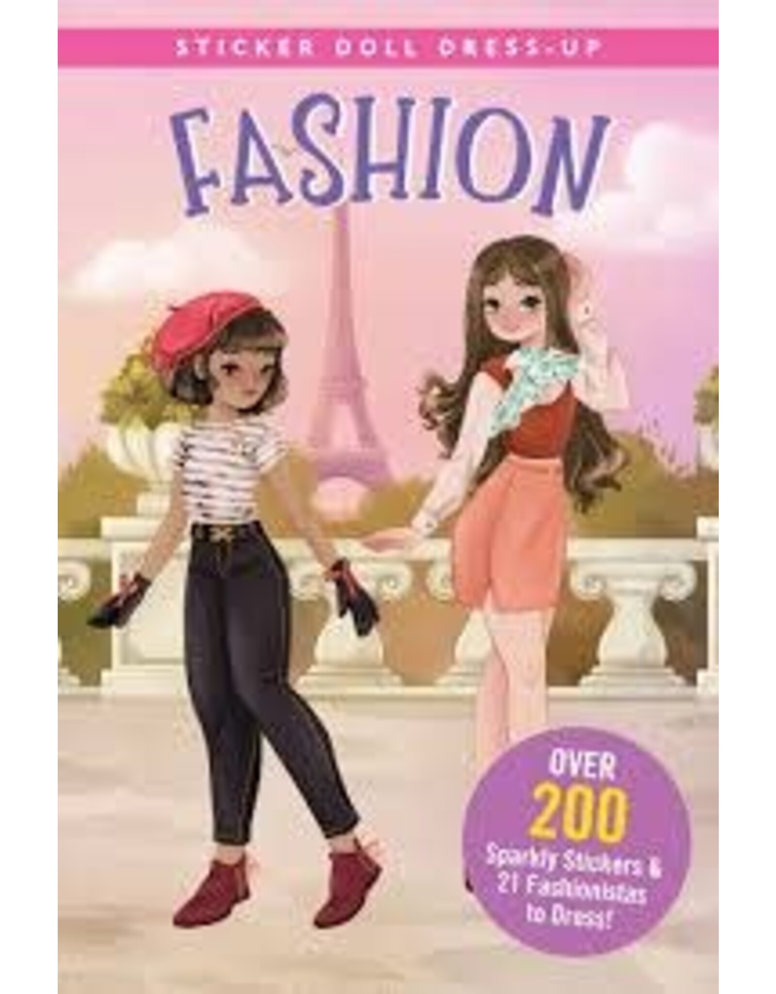Fashion Sticker Doll Dress-Up Book