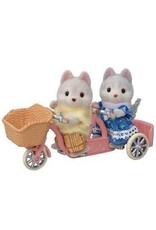 Tandem Cycling Set - Husky Sister & Brother