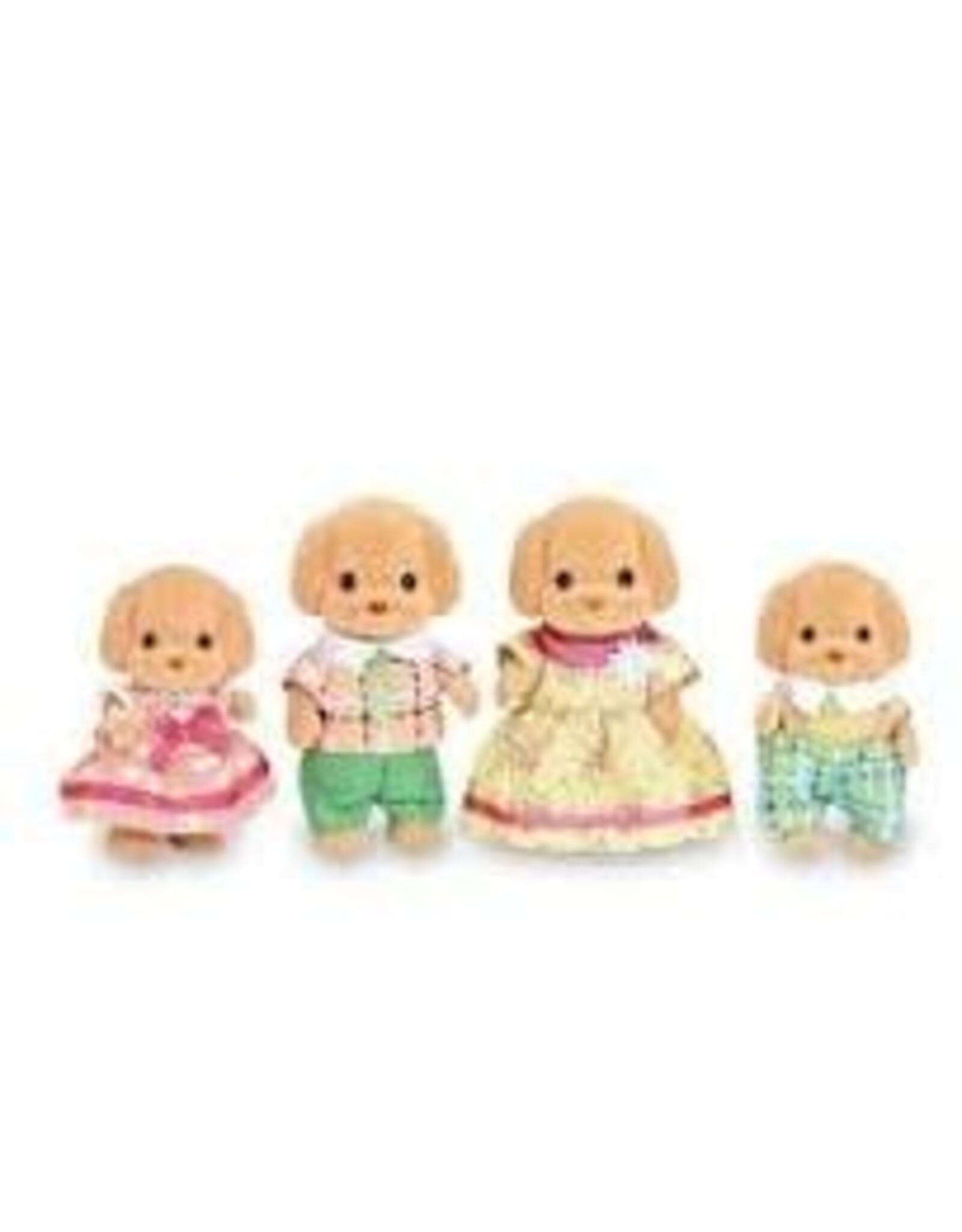 Calico Critters Toy Poodle Family