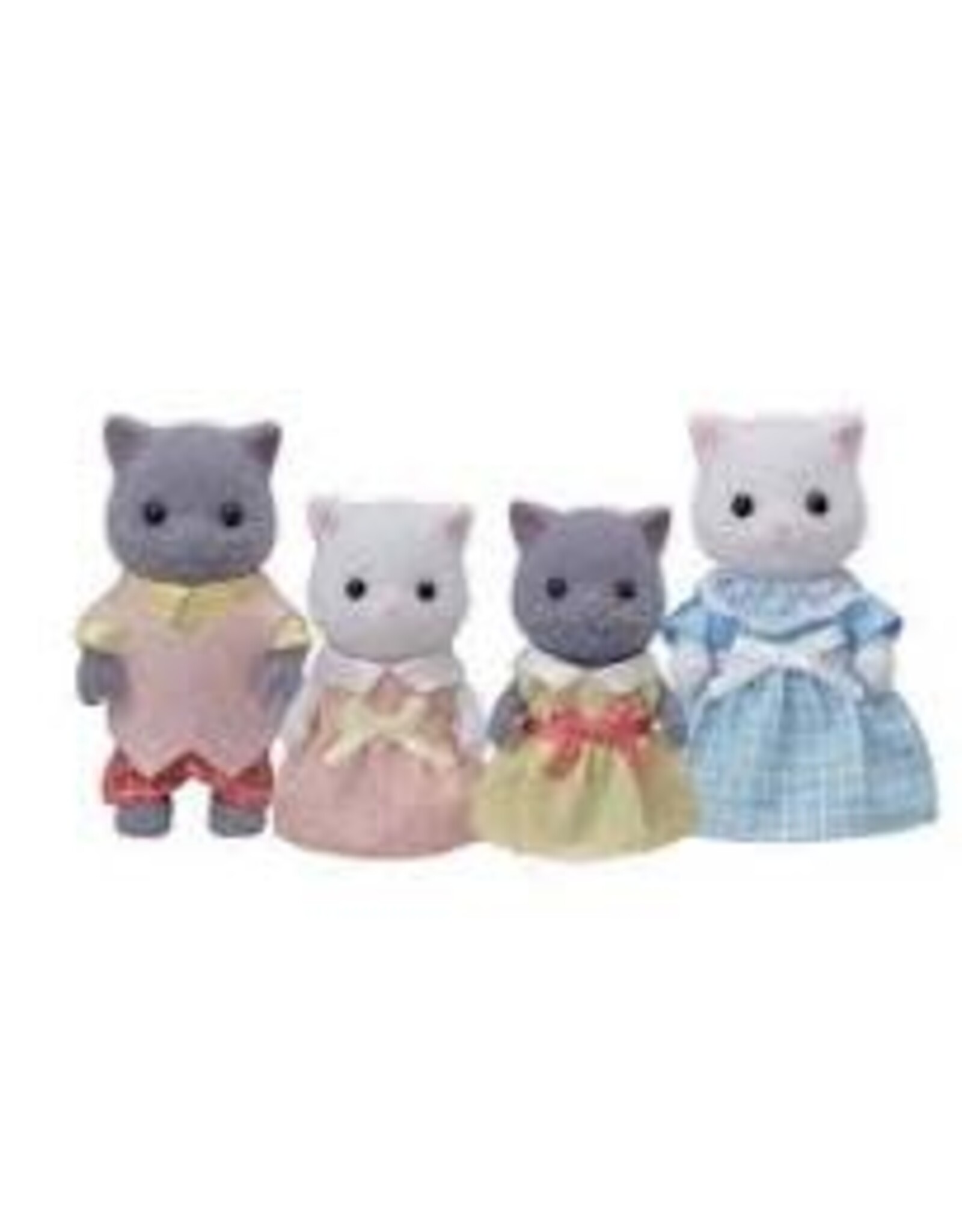Calico Critters Persian Cat Family