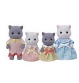 Calico Critters Persian Cat Family