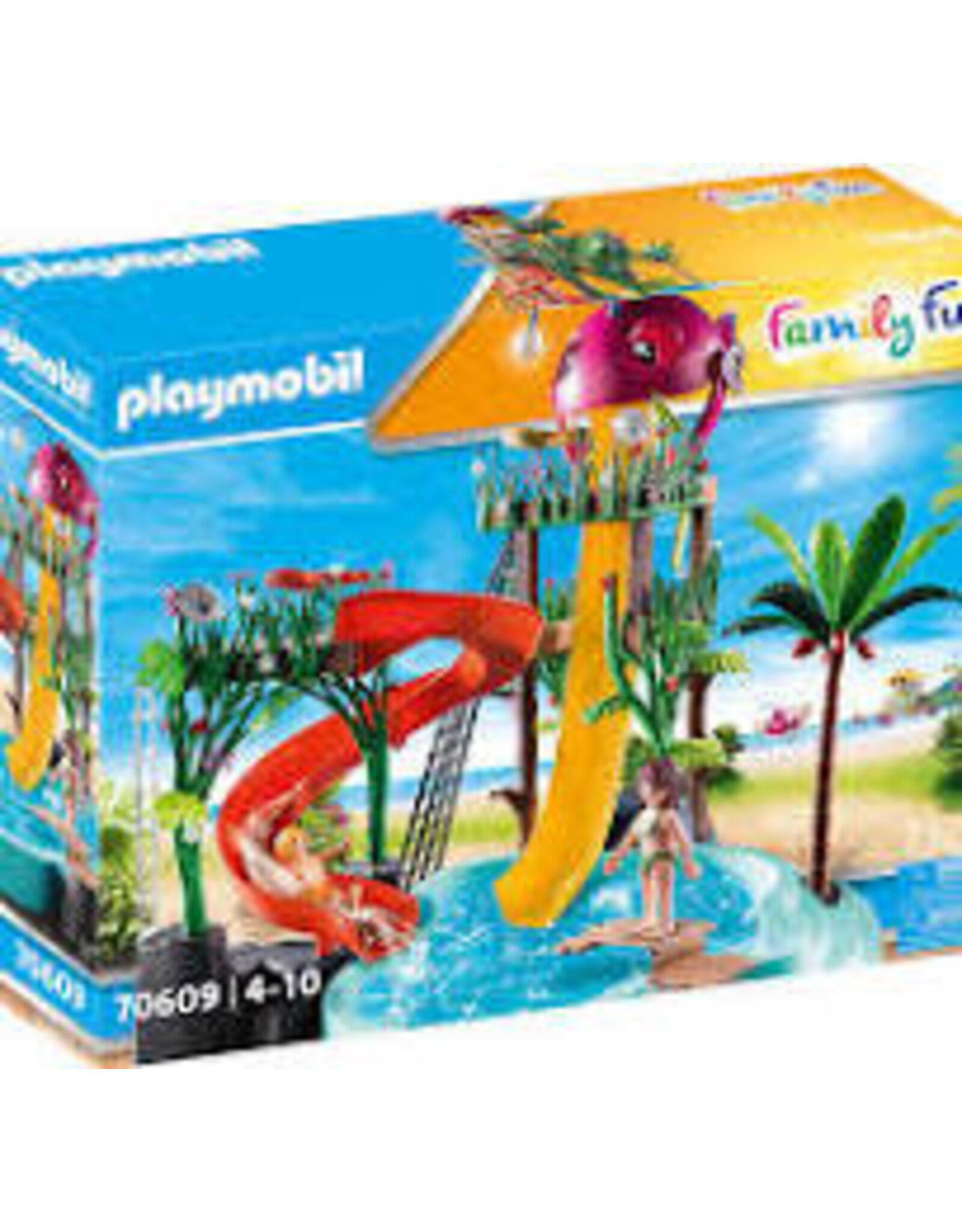 Water Park with Slides