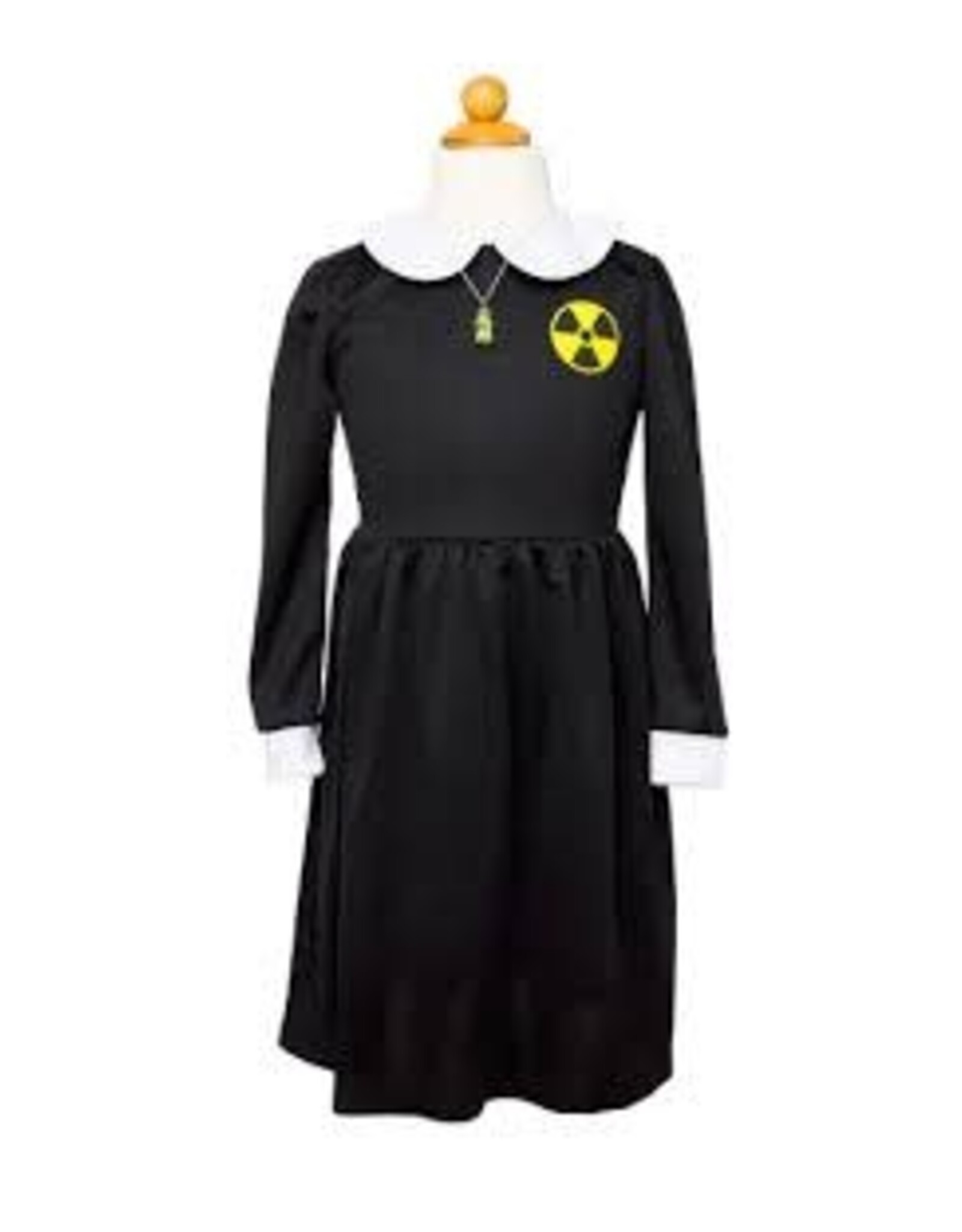 Marie The Scientist Set, Dress, Lab Coat & Necklace, Size 5-6