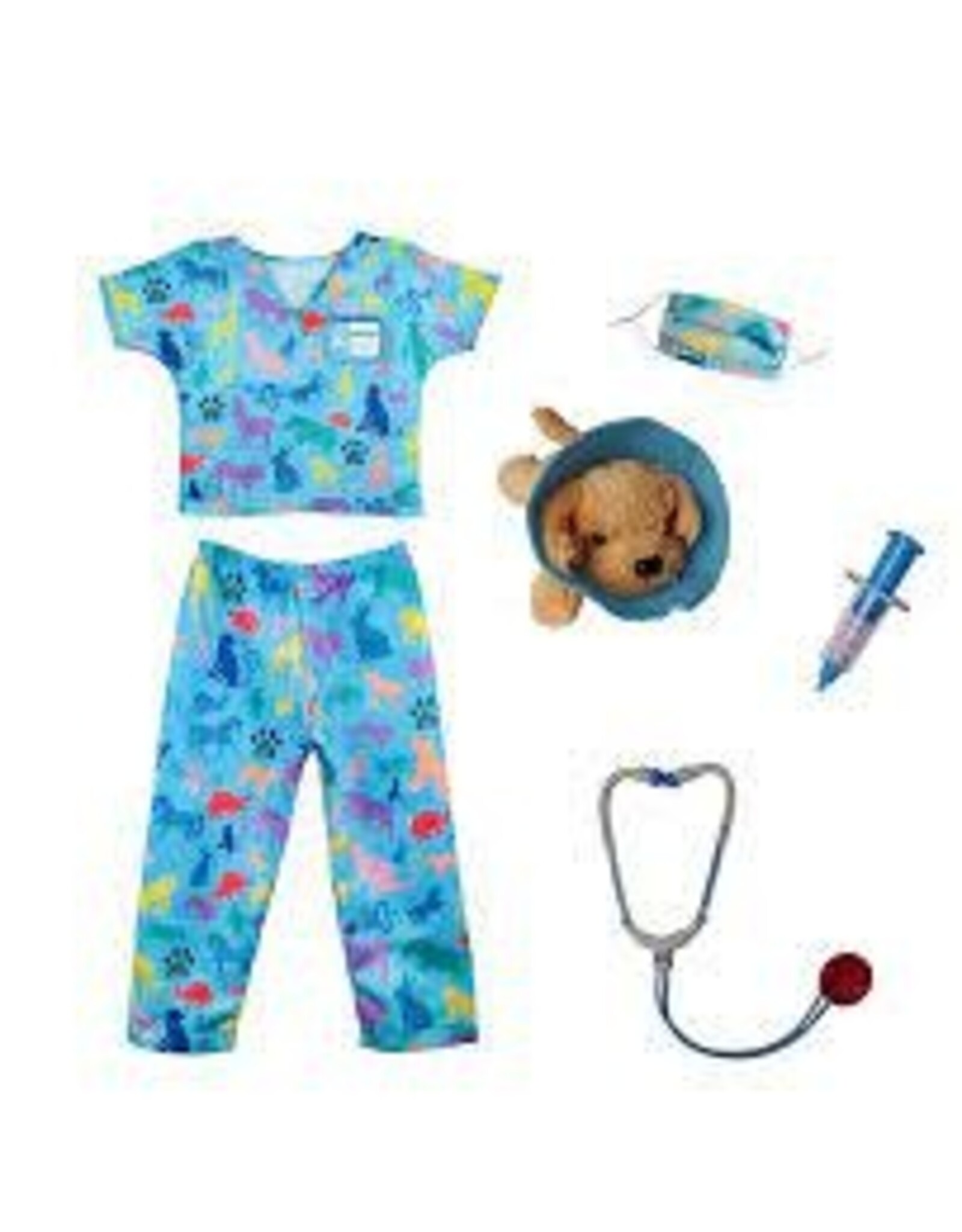 Veterinarian Set Includes 7 Accessories, Size 5-6