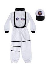 Astronaut Set Includes Jumpsuit, Hat & ID Badge, Size 5-6