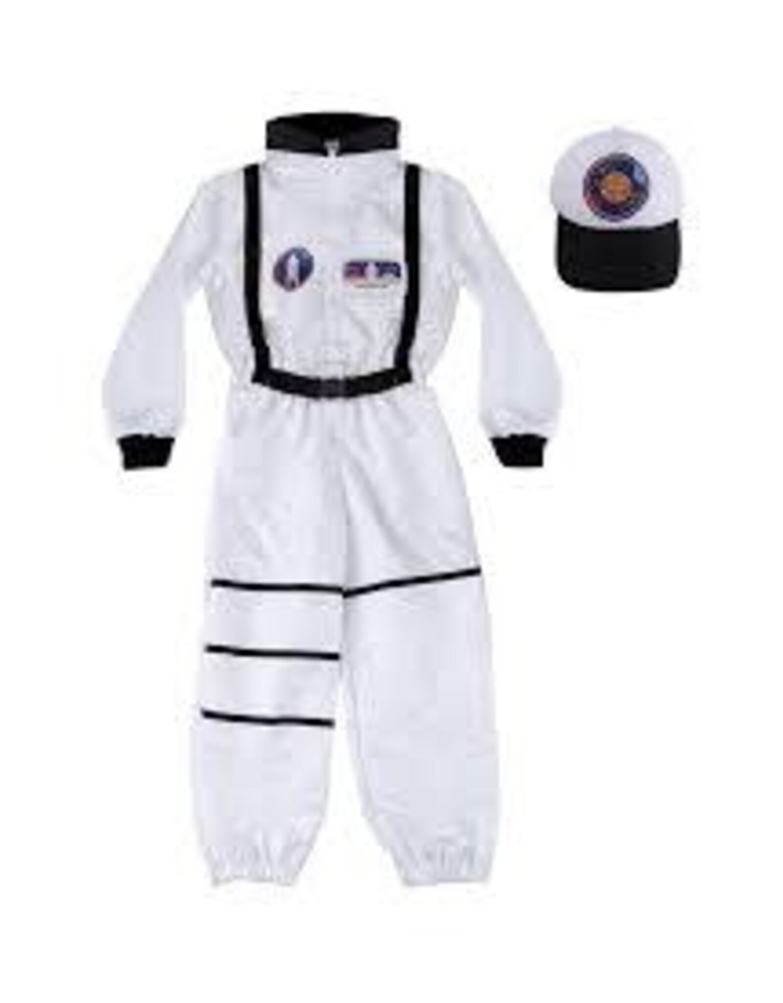 Astronaut Set Includes Jumpsuit, Hat & ID Badge, Size 5-6