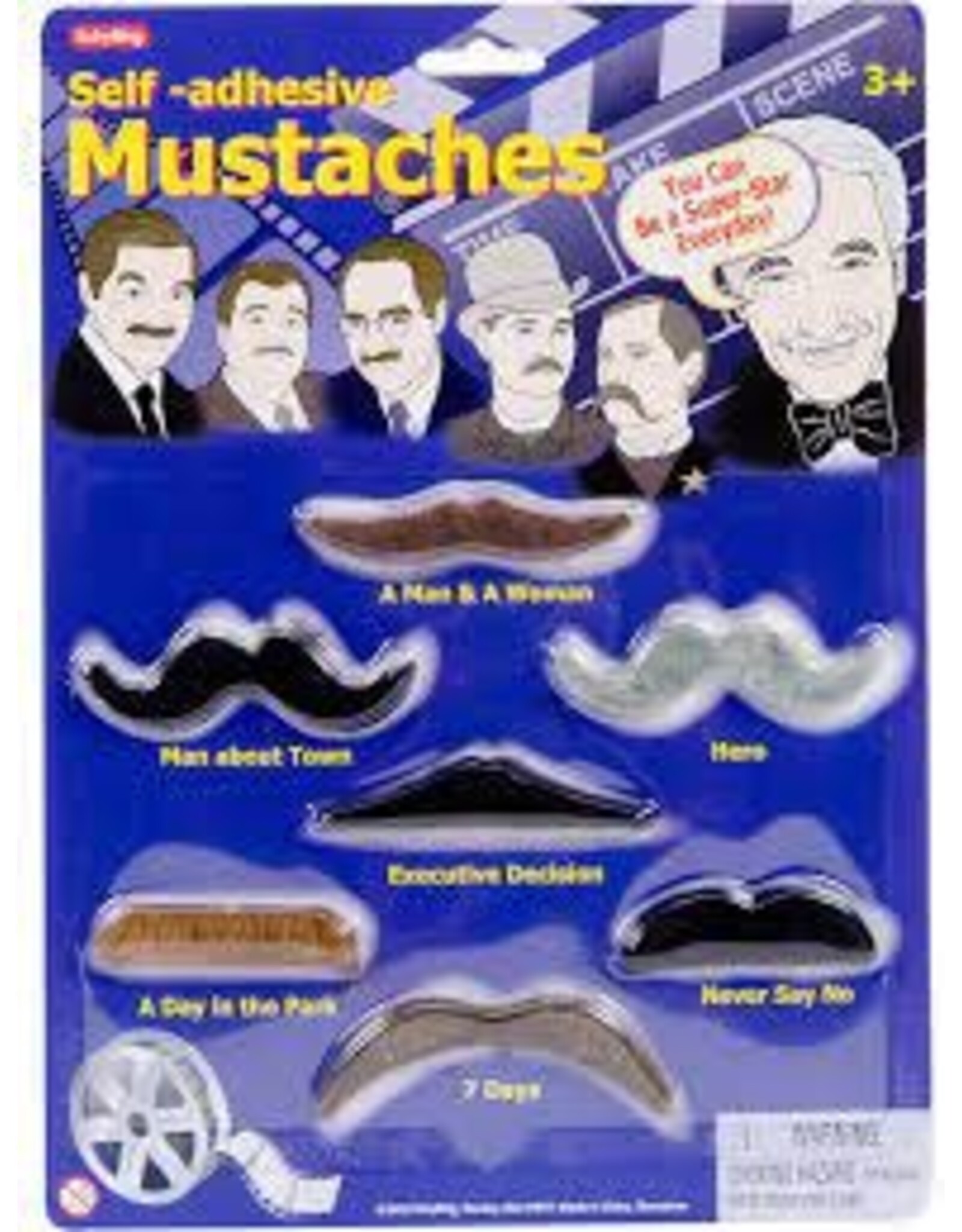 Schylling Mustaches - Self Adhesive