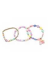 Rainbow Smiles Bracelet 3pc Set