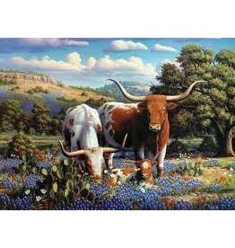 Loving Longhorns 500 pc Puzzle