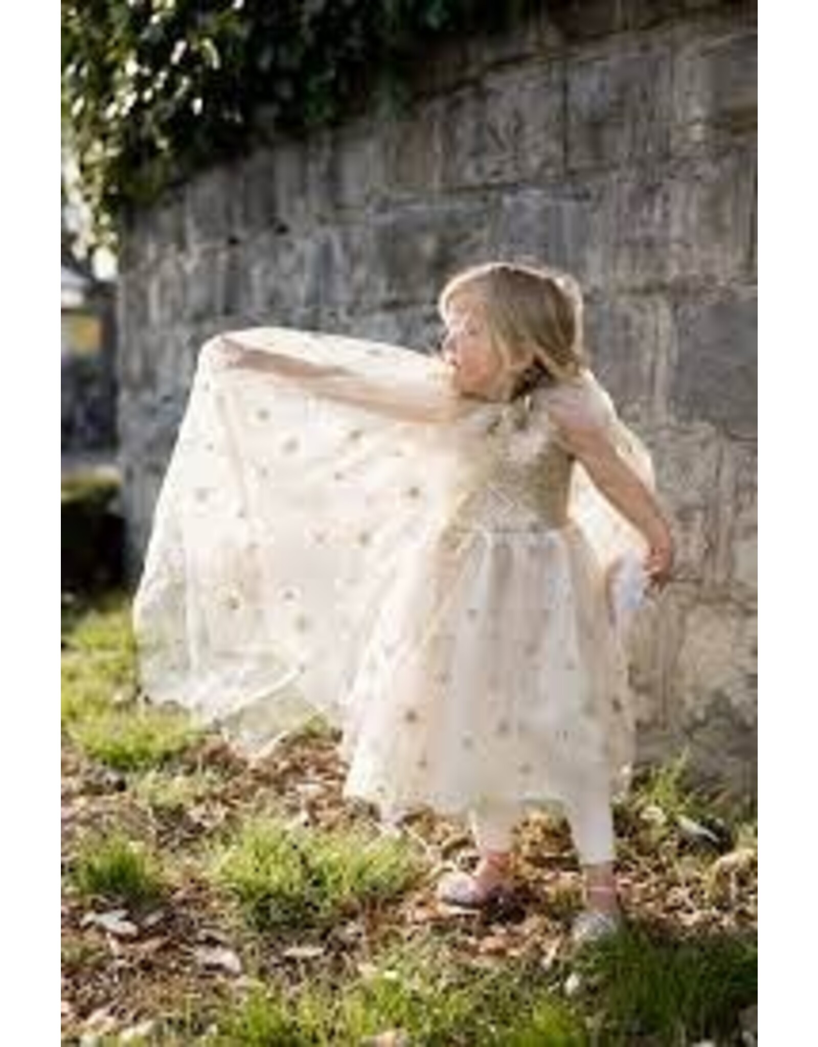 Glam Party Gold Cape, Size 4-6