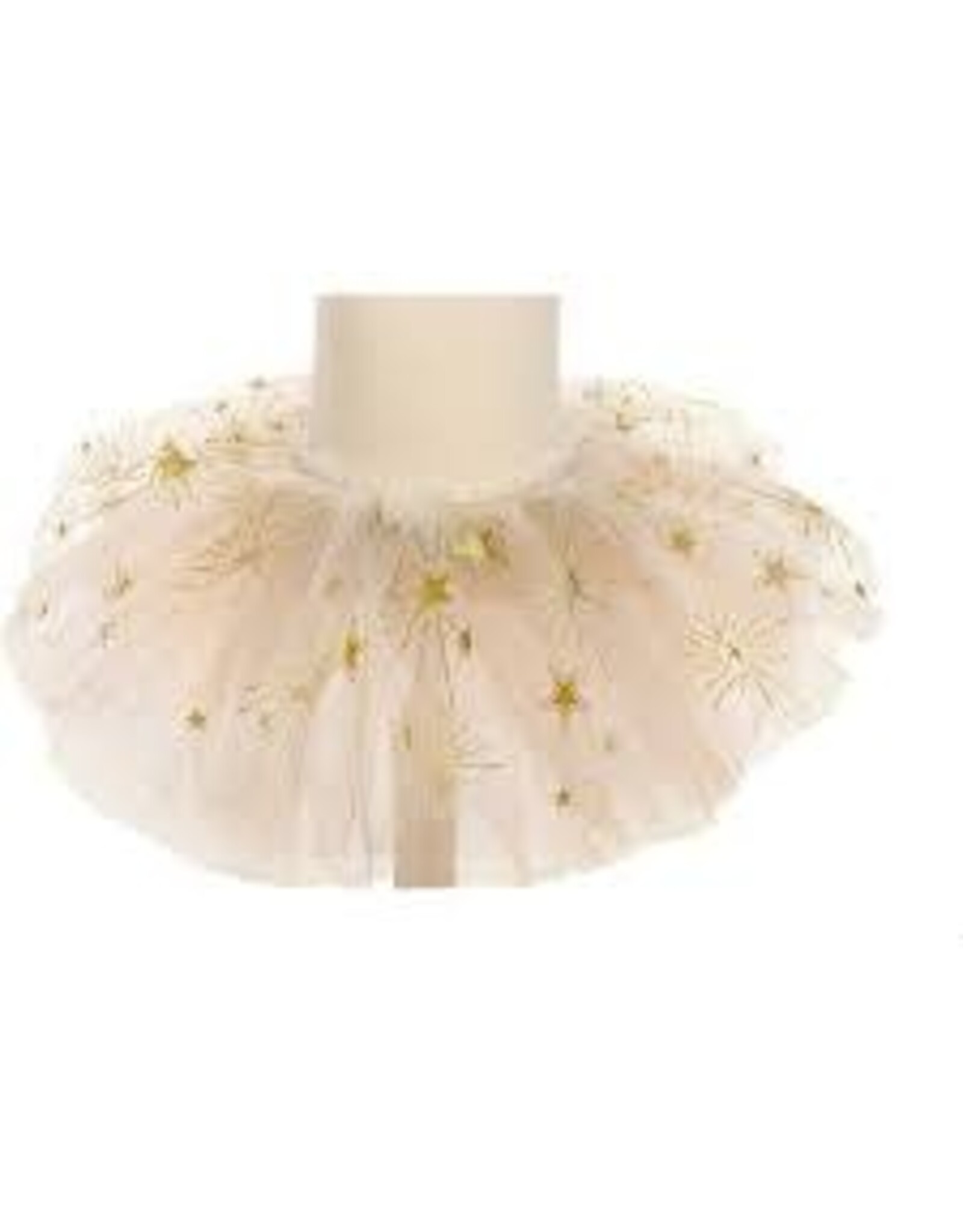 Sparkle Star Tutu, White/Gold, Size 4-6