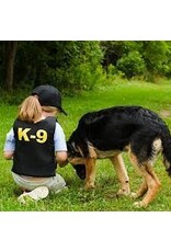 K9 Unit Police Set, Vest, Hat & Plush Puppy, Size 3-4