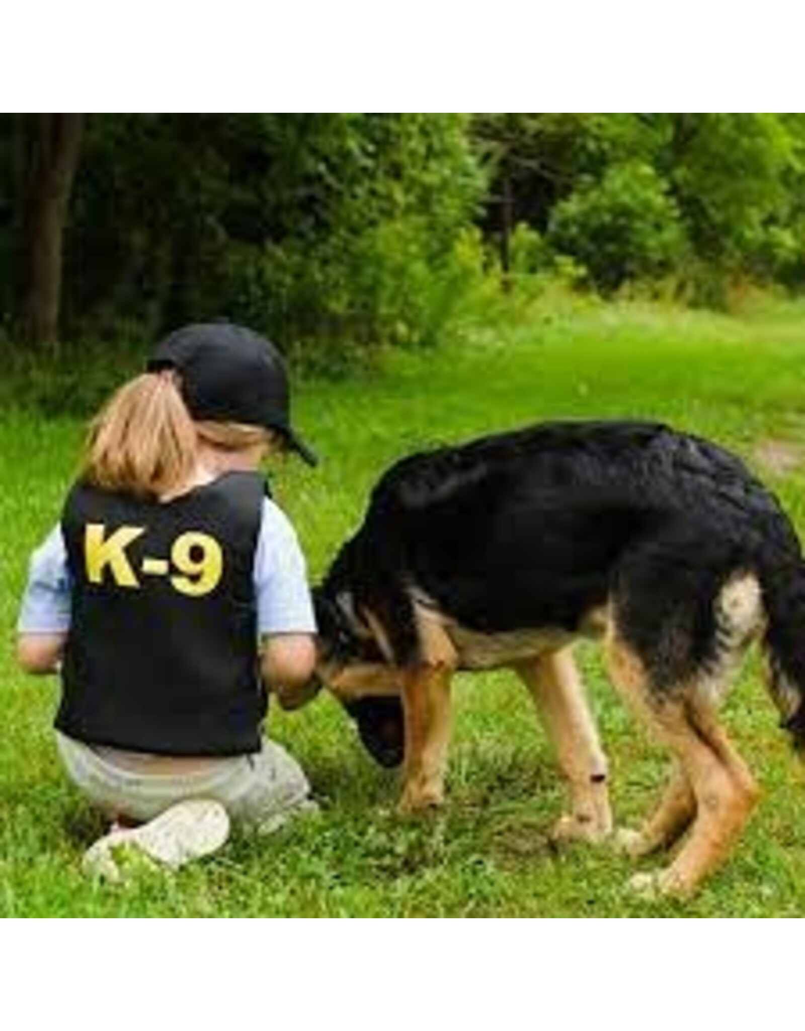 K9 Unit Police Set, Vest, Hat & Plush Puppy, Size 3-4