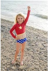 Wonder Girl Swimsuit, Two-Piece, Size 3-4