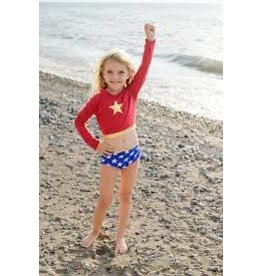 Wonder Girl Swimsuit, Two-Piece, Size 3-4