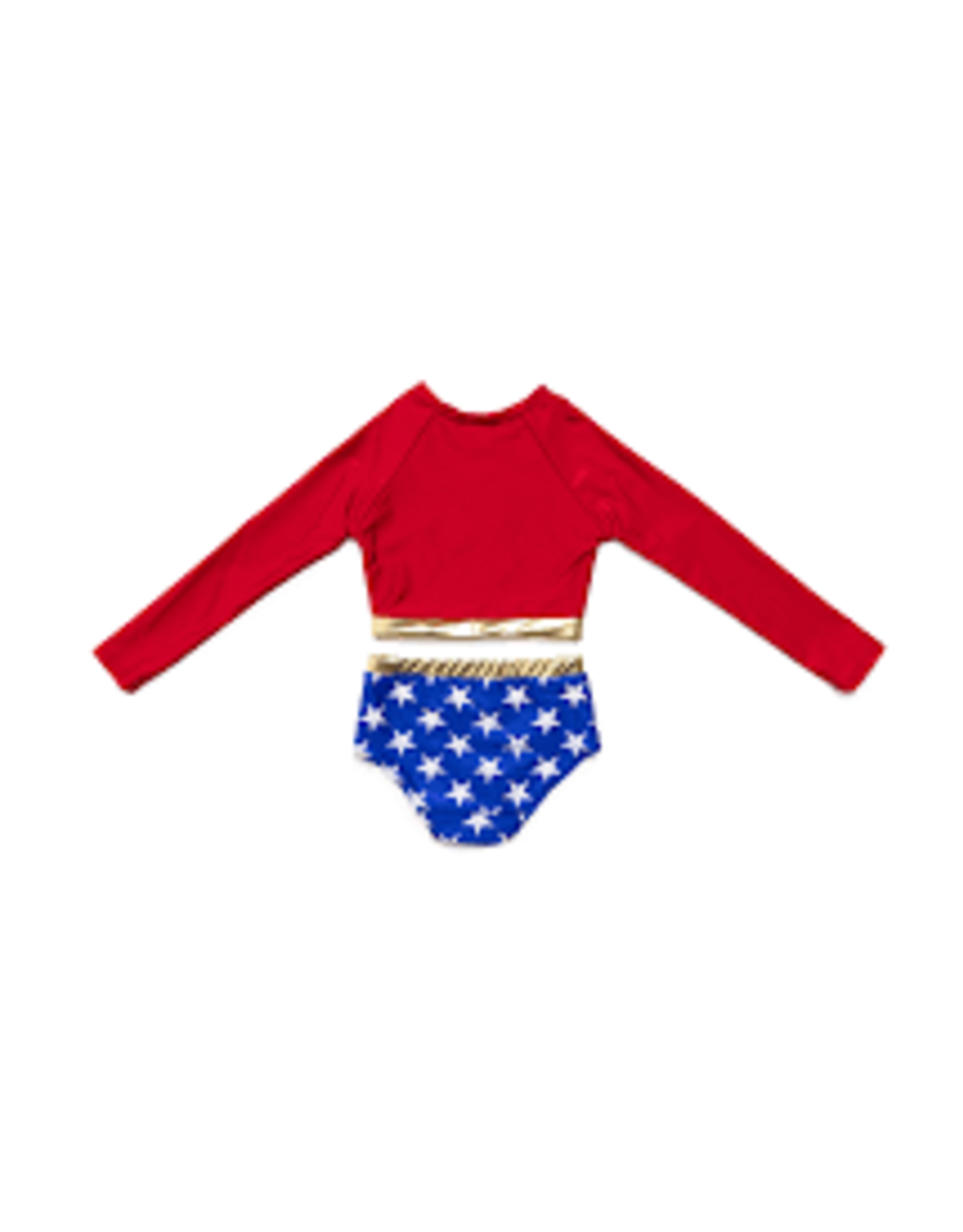 Wonder Girl Swimsuit, Two-Piece, Size 3-4