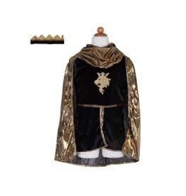 Golden Knight With Tunic, Cape, & Crown, Size 5-6