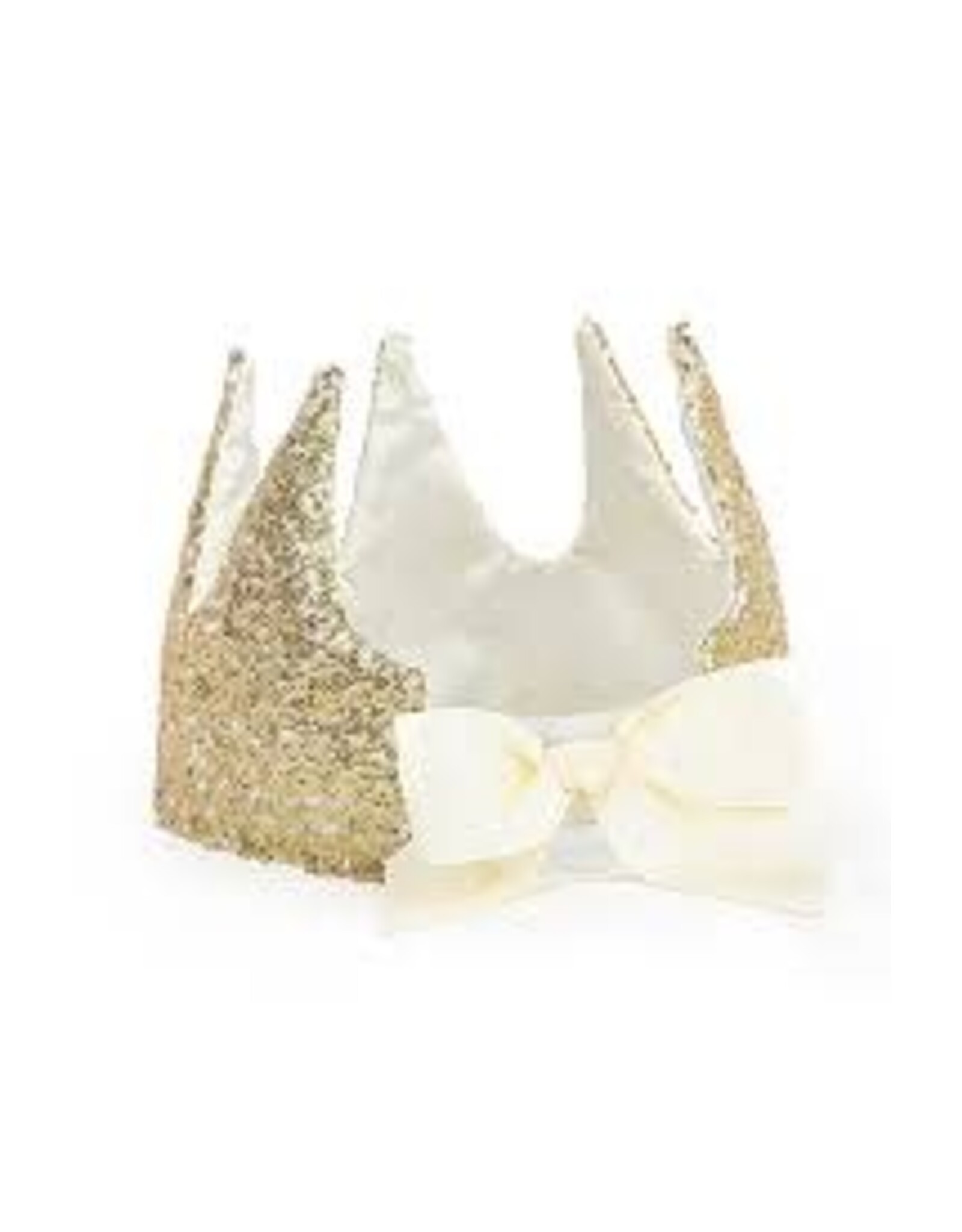 Gracious Gold Sequins Crown