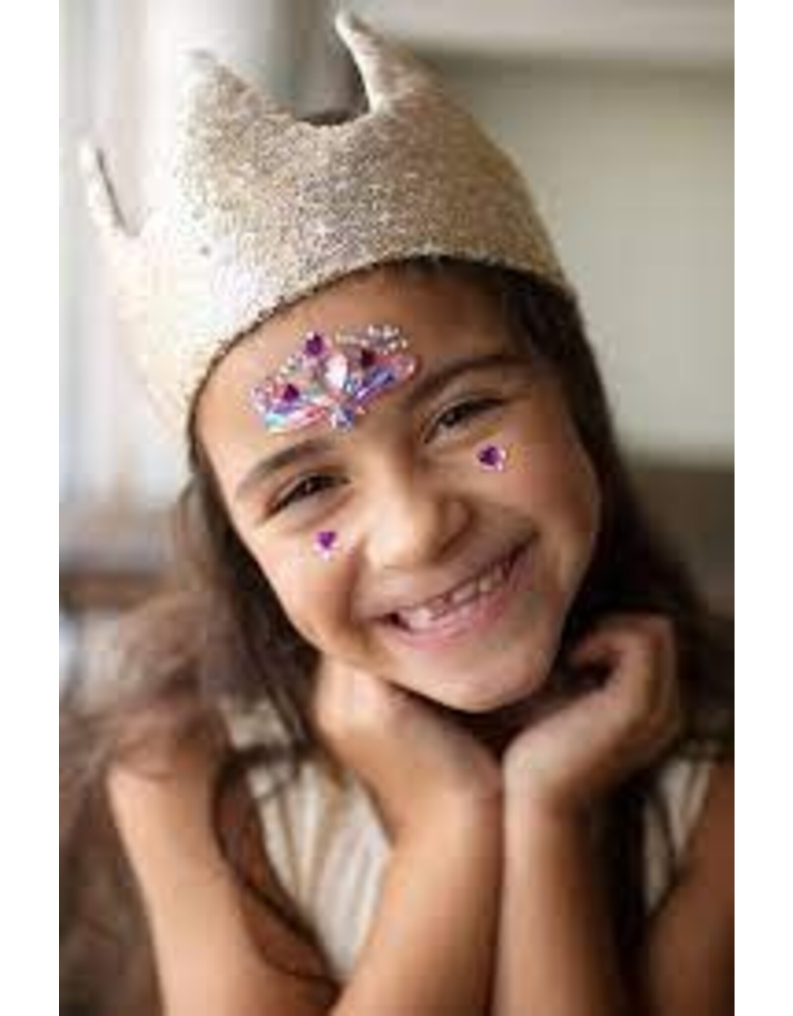 Gracious Gold Sequins Crown
