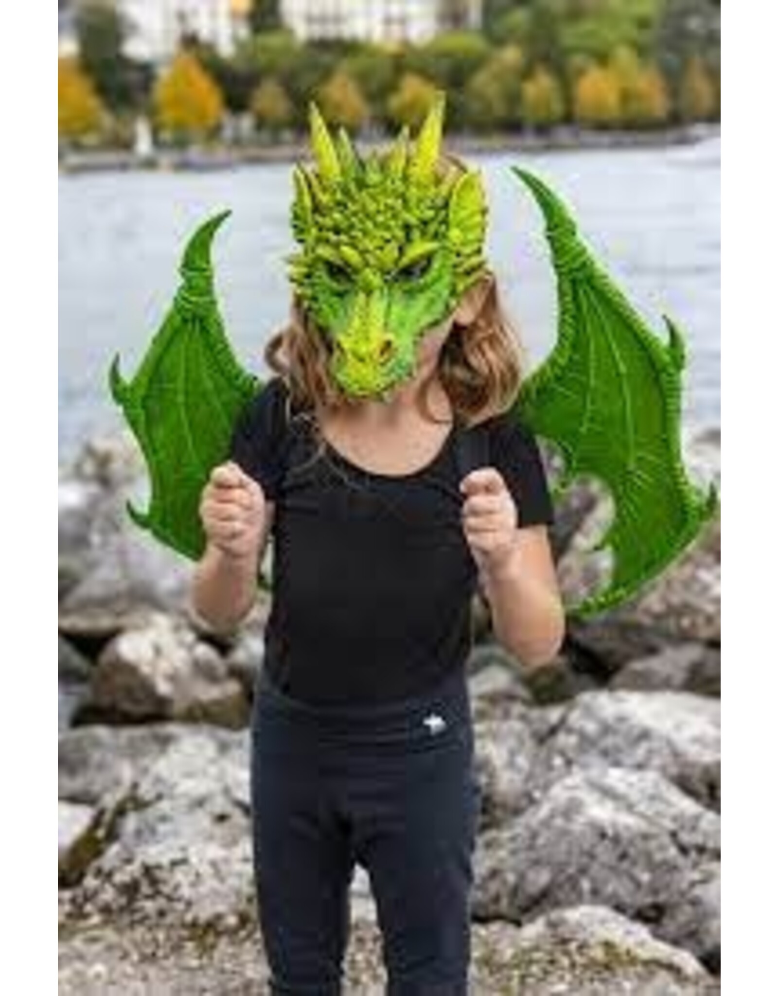 Dragon Mask, Green